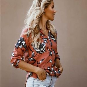 Floral blouse